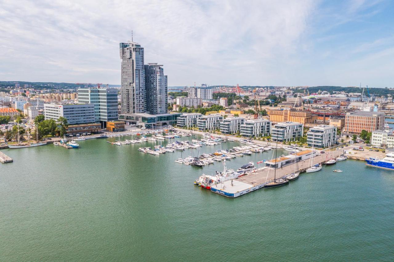 Apartament Faltom 26 Yacht Park Z Tarasem Gdynia Zewnętrze zdjęcie