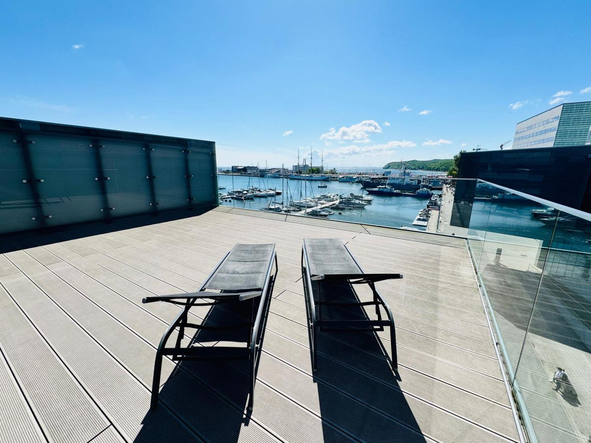 Apartament Faltom 26 Yacht Park Z Tarasem Gdynia Zewnętrze zdjęcie