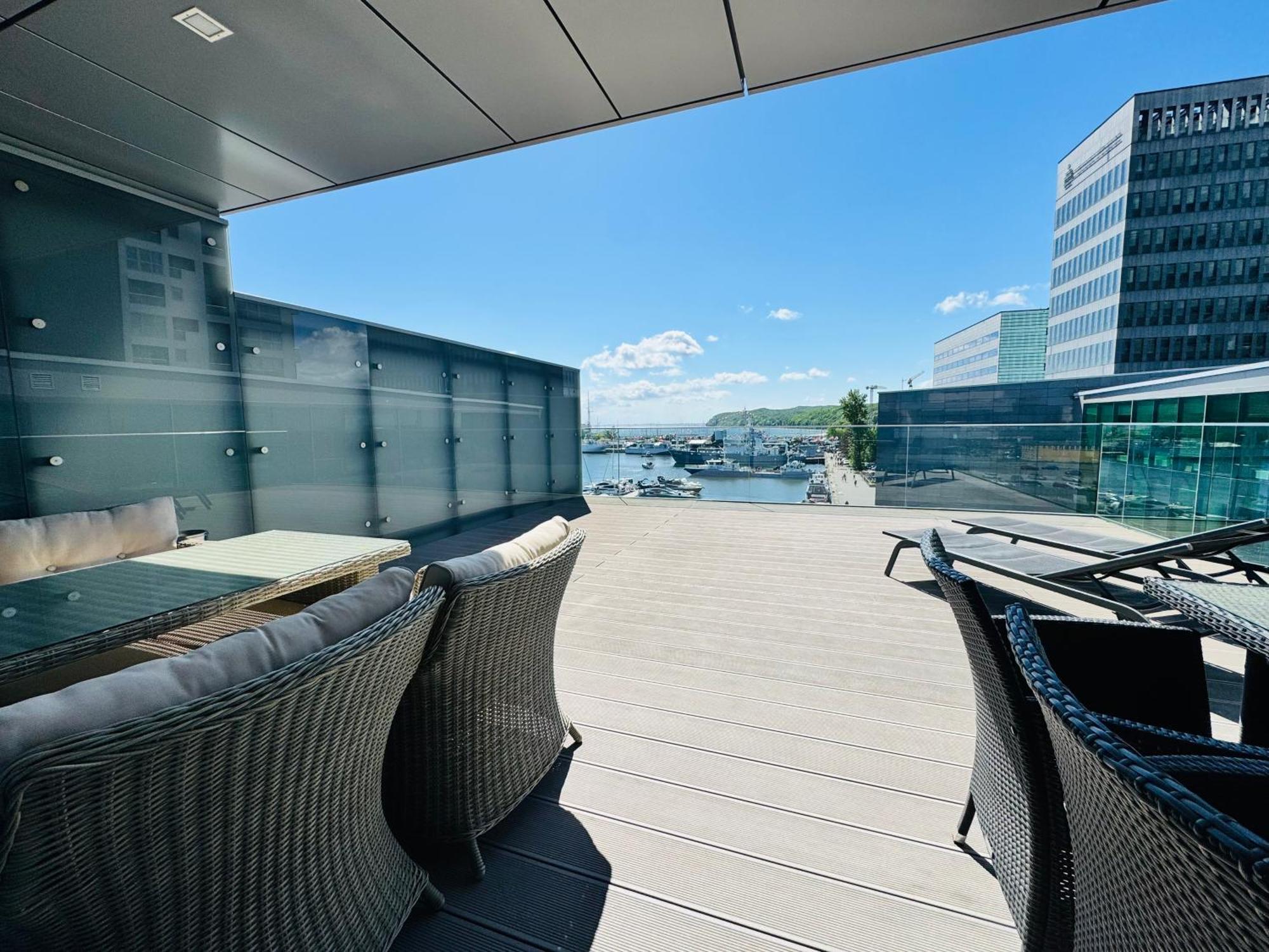 Apartament Faltom 26 Yacht Park Z Tarasem Gdynia Zewnętrze zdjęcie